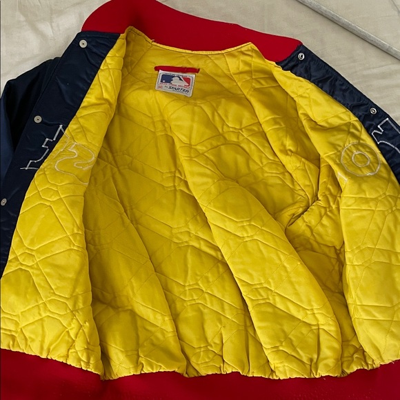 Starter Vintage Houston Astros Satin Varsity Jacket - Picture 6 of 7